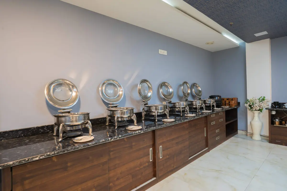 Breakfast Buffet Setup