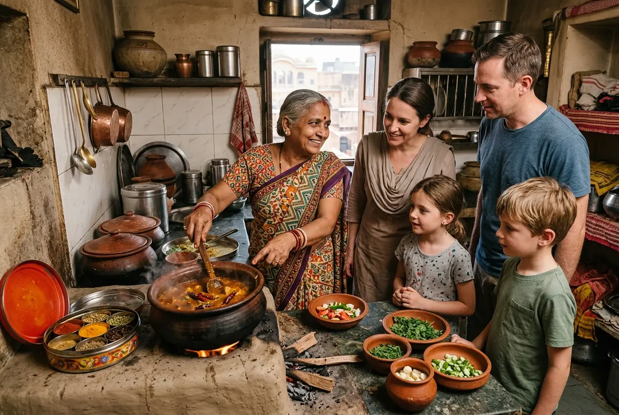 Cooking Class with the Host Family