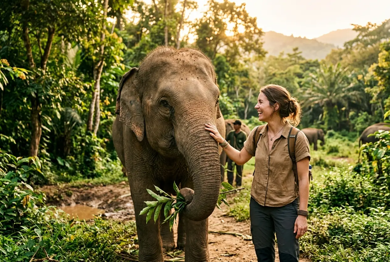 Elephant Experience at Elefantastic