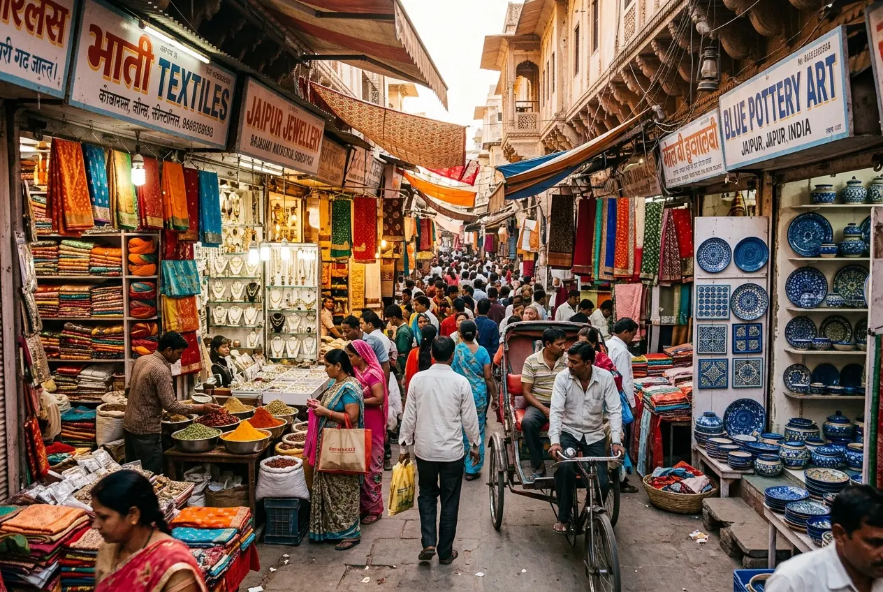 Johari Bazaar & Bapu Bazaar