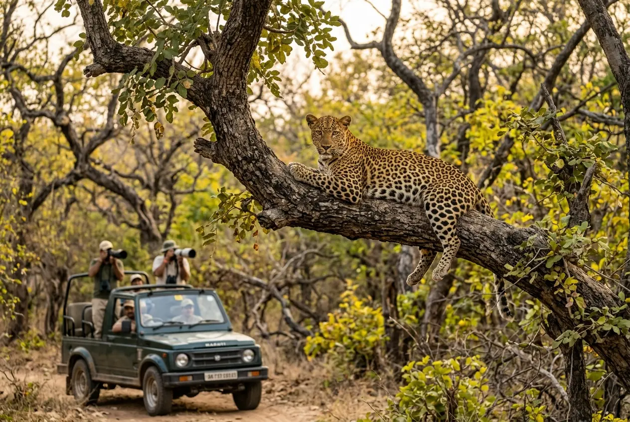 Leopard Safari Tour – Jhalana Reserve