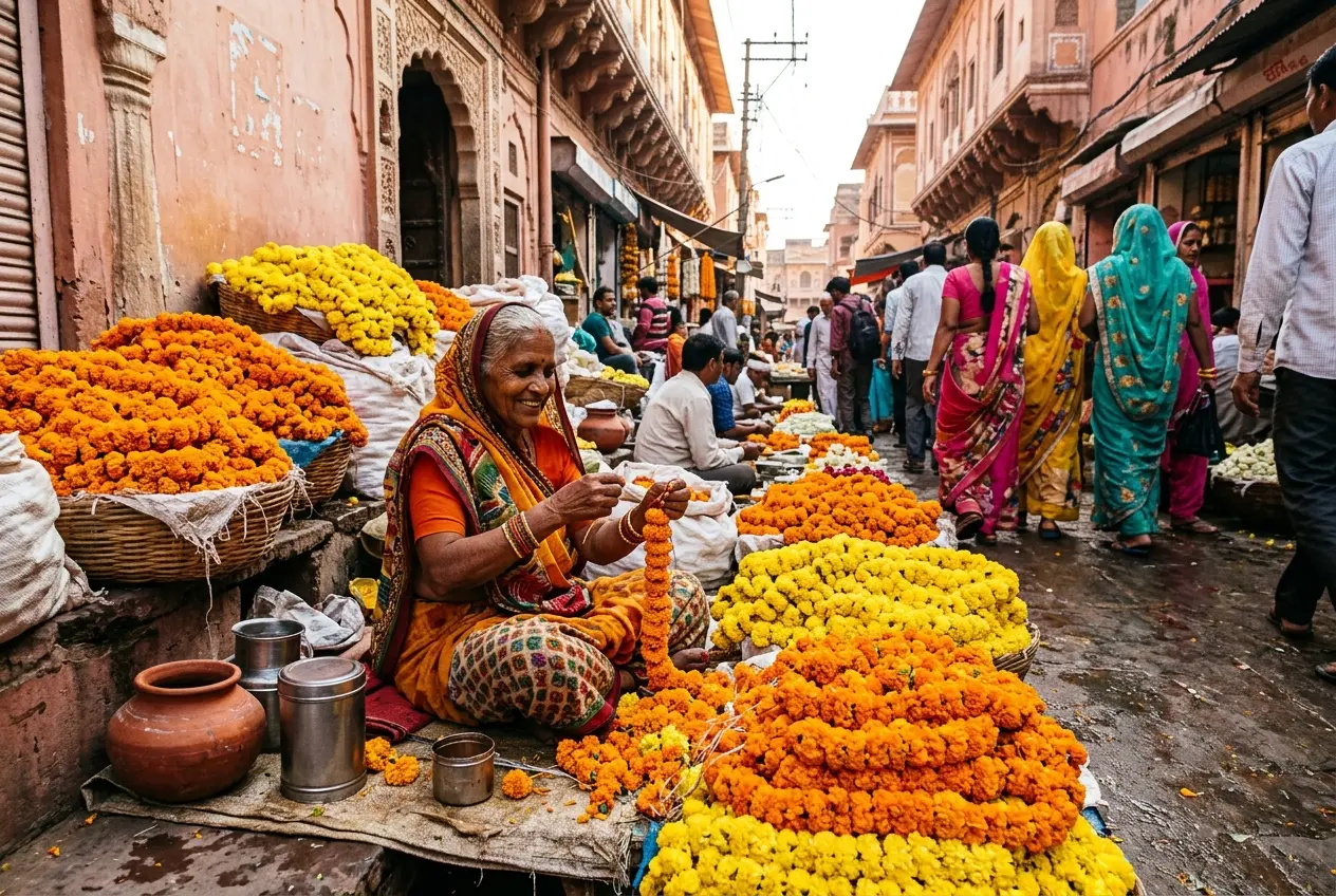 Early Morning Market Walk